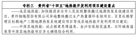 地大熱能：貴州新能源發(fā)展“十四五”規(guī)劃地?zé)嵬顿Y超100億！