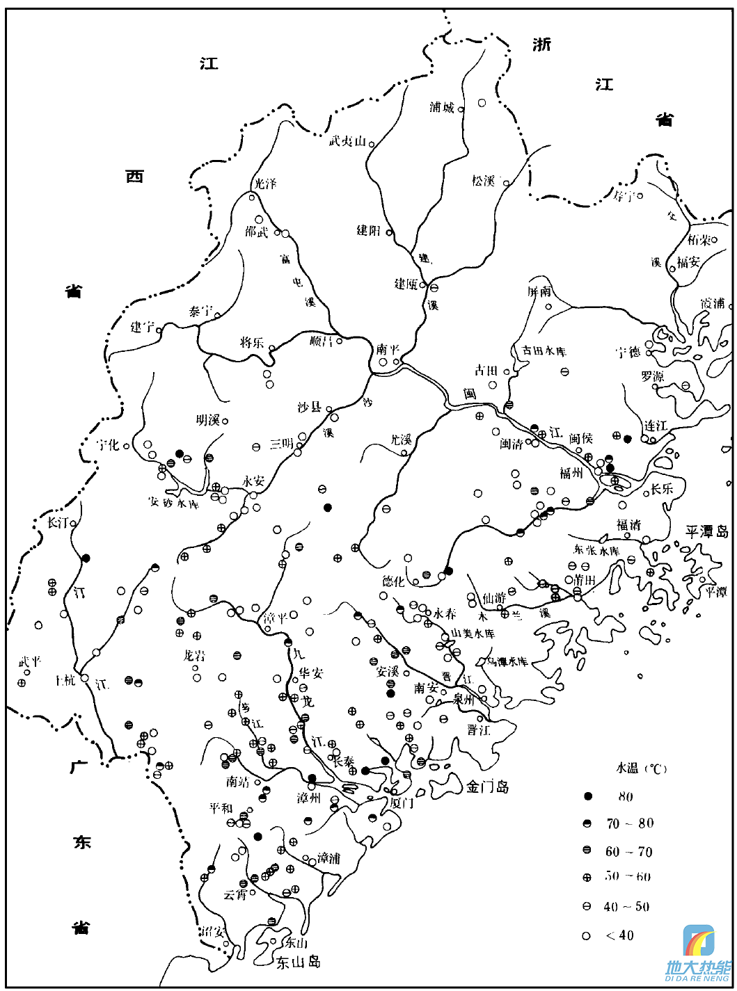 福建省地熱資源分布規(guī)律-地熱開發(fā)利用-地大熱能